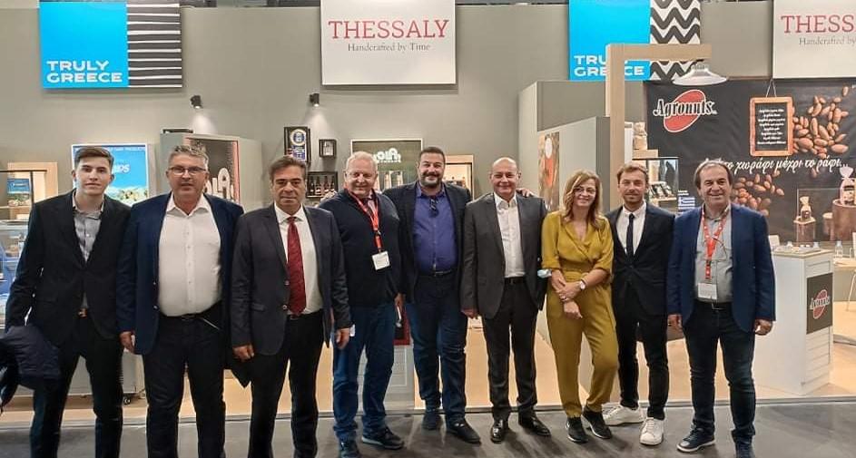 Η Περιφέρεια Θεσσαλίας κέρδισε τις εντυπώσεις στη διεθνή έκθεση τροφίμων ποτών Anuga της Κολονίας